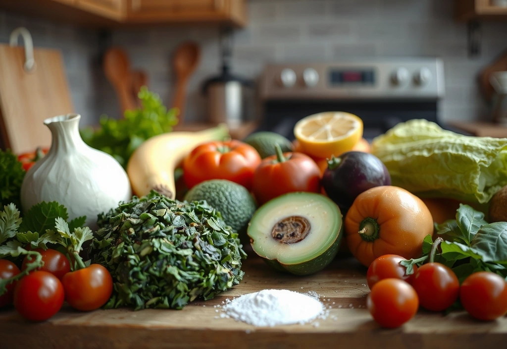 Frische Zutaten als Basis der Ernährung